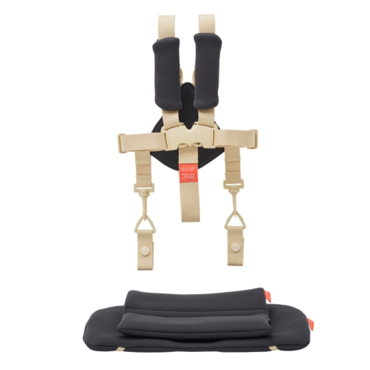 KAOS Klapp Sele og Dyna Charcoal Black