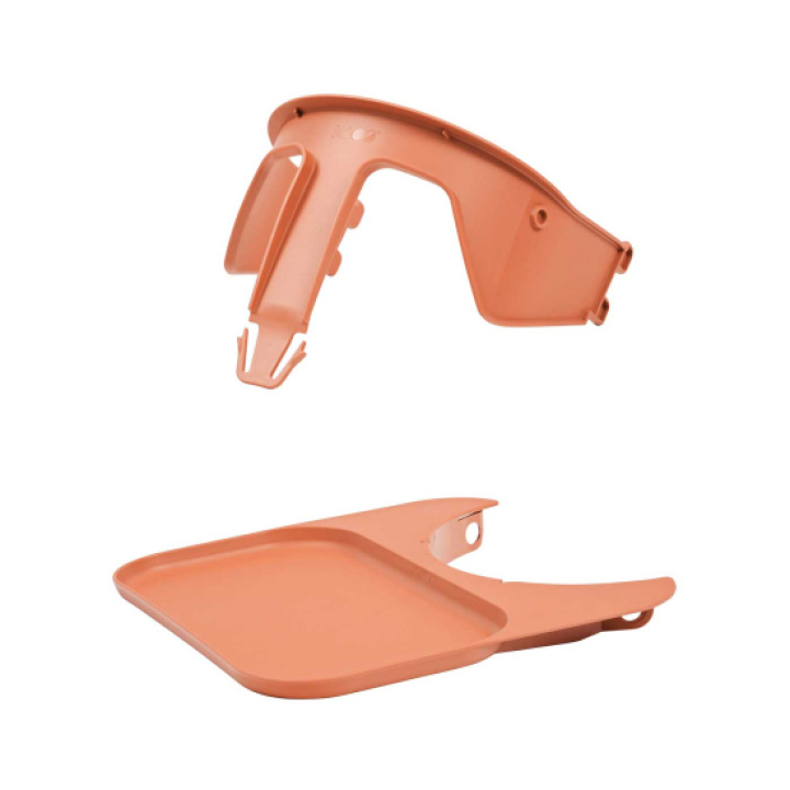 Kaos Klapp Bøyle & Matbrett Terracotta Pink i gruppen Babyutstyr / Spise & drikke / Matstoler & puter / KAOS Klapp hos Köpbarnvagn (KAOSBPP-SAF-TRA-TER-PIN)
