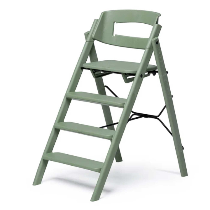 KAOS Klapp Barnestol Resirkulert Plast Mineral Green i gruppen Babyutstyr / Spise & drikke / Matstoler & puter / KAOS Klapp hos Köpbarnvagn (KAOSKLA-REC-MIN-GRE)
