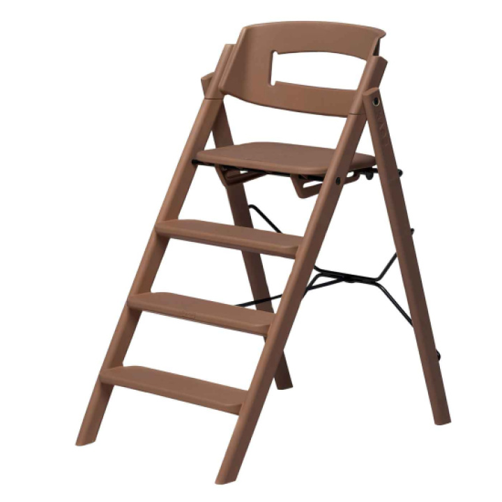 KAOS Klapp Barnestol Resirkulert Plast Mocca Brown i gruppen Spise & Mate / Matstoler & puter / KAOS Klapp hos Köpbarnvagn (KAOSKLA-REC-MOC-BRO)