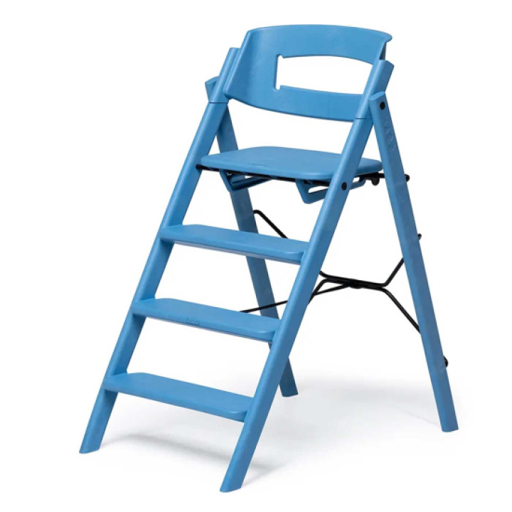 KAOS Klapp Barnestol Resirkulert Plast Swedish Blue i gruppen Babyutstyr / Spise & drikke / Matstoler & puter / KAOS Klapp hos Köpbarnvagn (KAOSKLA-REC-SWE-BLU)