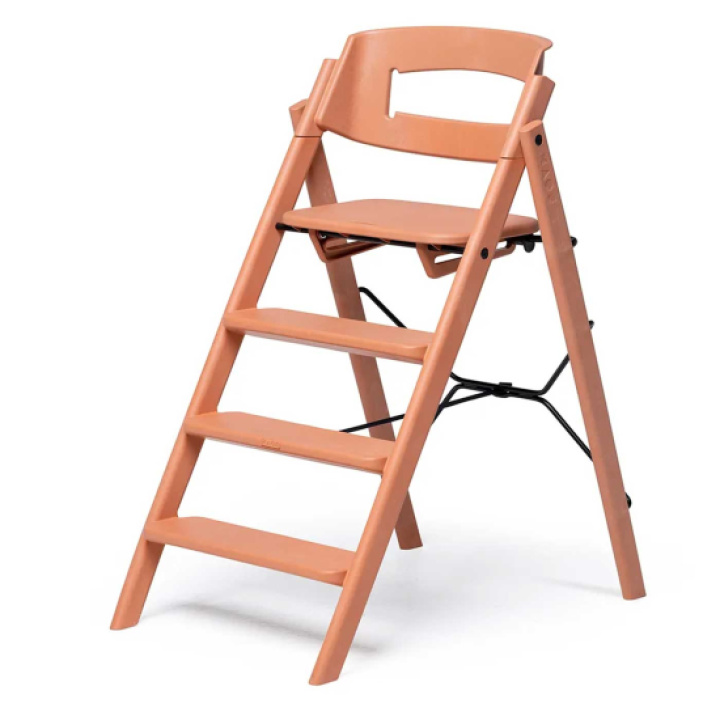 KAOS Klapp Barnestol Resirkulert Plast Terracotta Pink i gruppen Babyutstyr / Spise & drikke / Matstoler & puter / KAOS Klapp hos Köpbarnvagn (KAOSKLA-REC-TER-PIN)