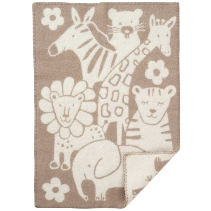 Klippan Babypledd Ull økologisk Picnic Taupe i gruppen Babytilbehør / Tepper & Pledd / Ulltepper hos Köpbarnvagn (KLIP246201)