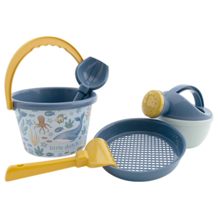 Little Dutch Bøttesett Ocean World 5 deler i gruppen Leker / Leker fra 3 år / Utendørs / Sand- og strandleker hos Köpbarnvagn (LD2016375)
