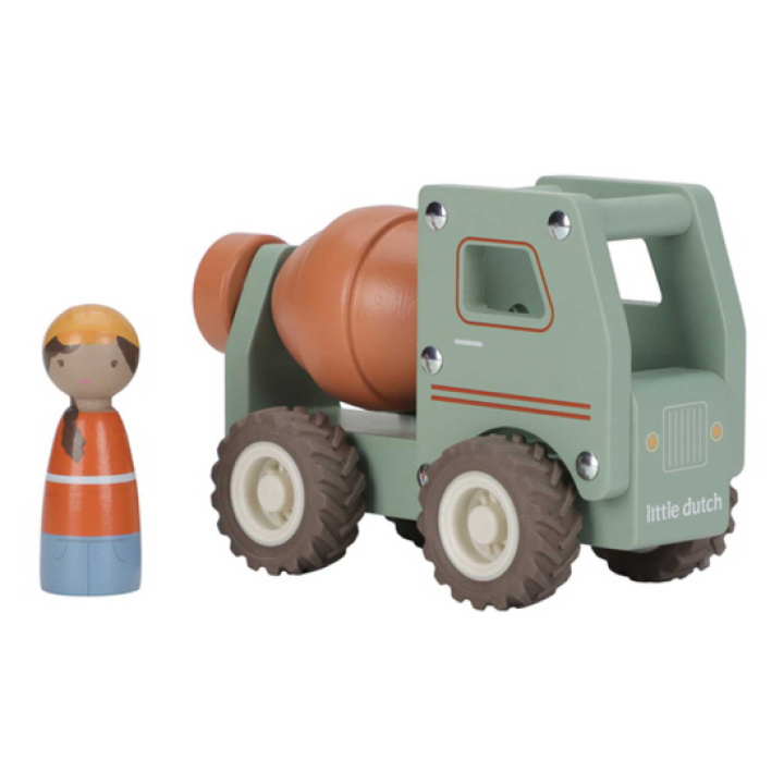 Little Dutch Sementbil med figur i gruppen Leker / Leker fra 2 år hos Köpbarnvagn (LD2529)