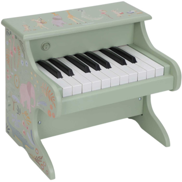 Little Dutch Piano Grønn Safari Friends i gruppen Leker / Leker fra 3 år / Musikkinstrument hos Köpbarnvagn (LD7476)