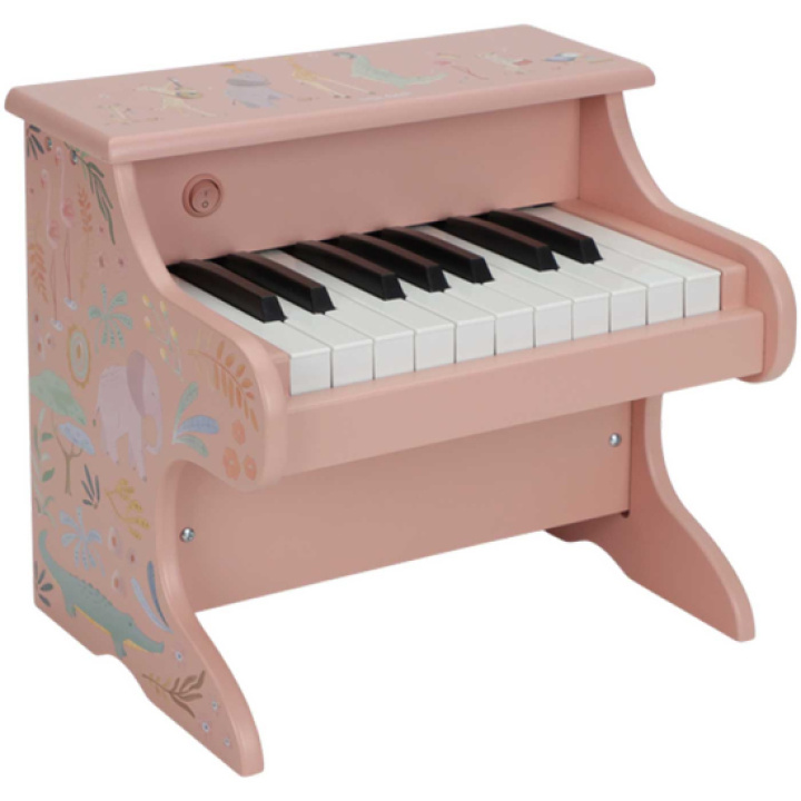 Little Dutch Piano Rosa Safari Friends i gruppen Leker / Leker fra 3 år / Musikkinstrument hos Köpbarnvagn (LD7477)
