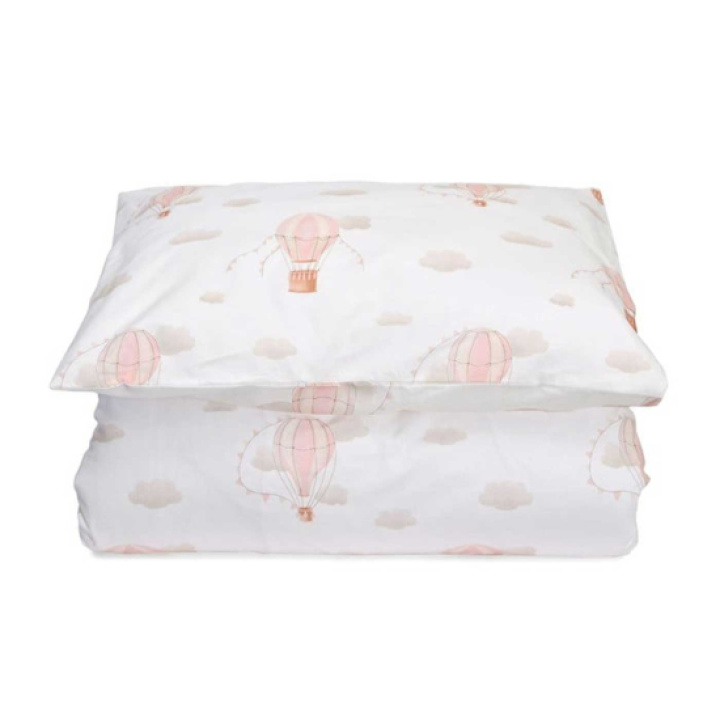 Mini Dreams Sengetøysett Sprinkelseng Vintage Balloon Rosa