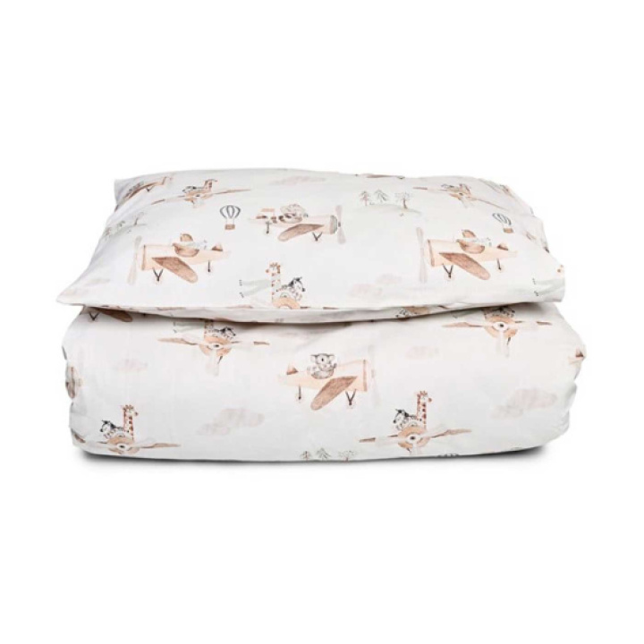 Mini Dreams Sengetøysett Sprinkelseng Flying Friends Hvit