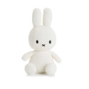 Miffy Kosedyr ECO Corduroy 23 cm Hvit
