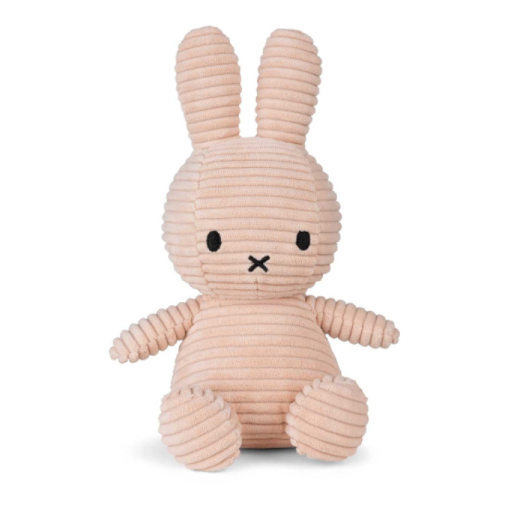 Miffy Kosedyr ECO Corduroy 23 cm Misty Rose i gruppen Leker / Leker fra 2 år / Bamser & myke dyr hos Köpbarnvagn (MYECO-24182638)