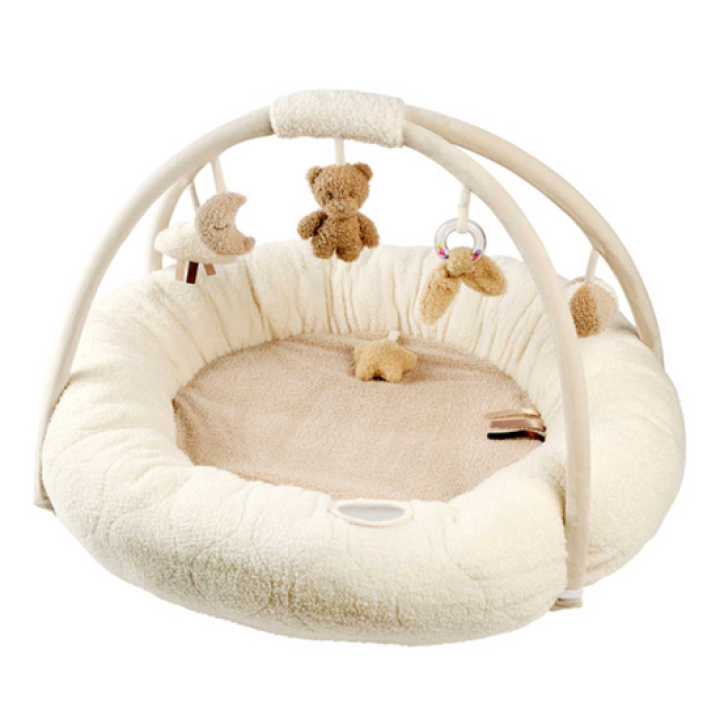  Nattou Teddy Babygym Ecru Rund i gruppen Leker / Babyleker 0-1 år / Babygym hos Köpbarnvagn (NATT41012-19)