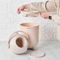 Nattou Dropy Bleiebøtte Beige