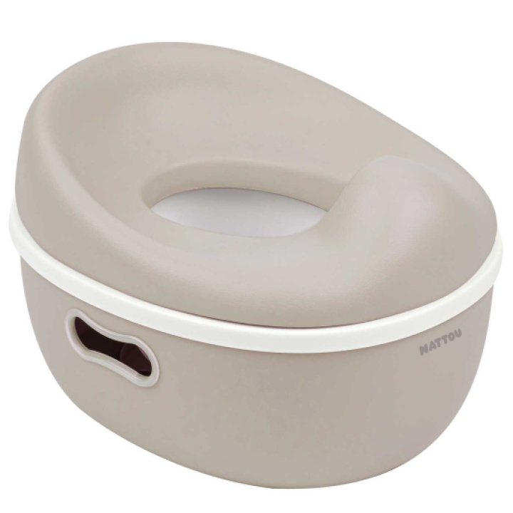 Nattou Potty 3-i-1 Beige i gruppen Babytilbehør / Bad- og stelleutstyr / Potter & toalettseten hos Köpbarnvagn (NATT41049-6)