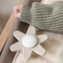 Nattou Soft Silikon Snurrebass med Sugekopp Clay