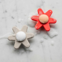 Nattou Soft Silikon Snurrebass med Sugekopp Clay