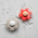 Nattou Soft Silikon Snurrebass med Sugekopp Clay