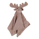Oh Poppy Loa the Moose Muslinteppe Biscuit Brown