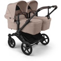 Bugaboo Donkey 6 tvillingvogn Desert Taupe Melange