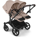 Bugaboo Donkey 6 tvillingvogn Desert Taupe Melange