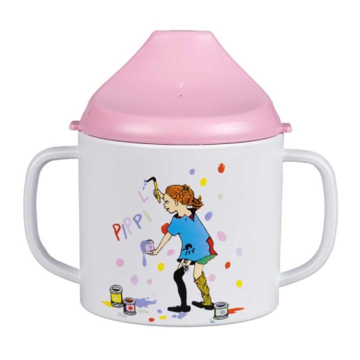 Pippi Bursdag Tutekopp i gruppen Spise & Mate / Tåteflasker & kopper hos Köpbarnvagn (RAST5505)