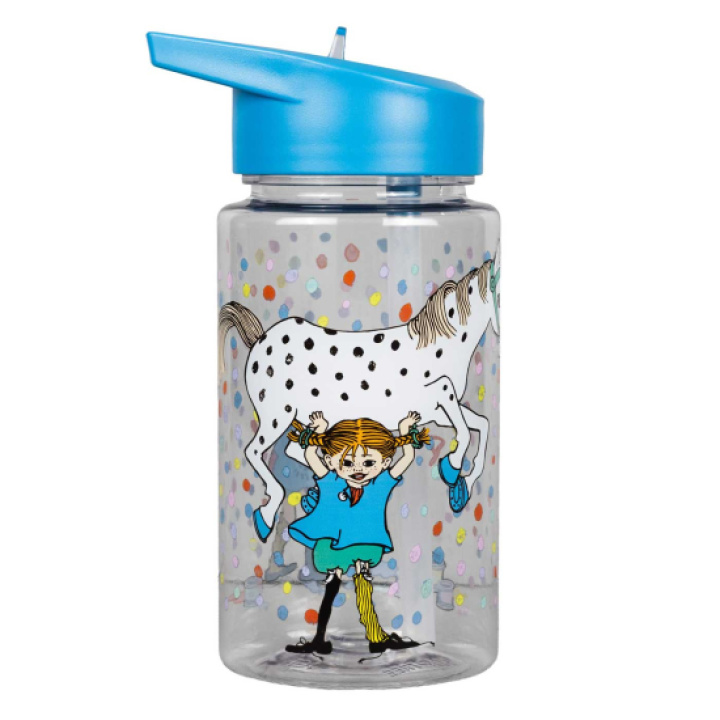 Pippi Vannflaske Bursdag Blå i gruppen Spise & Mate / Tåteflasker & kopper hos Köpbarnvagn (RAST5515)