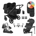 Bugaboo Donkey 6 Tvillingvogn XL-pakke