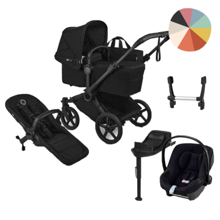 Bugaboo Donkey 6 Barnevogn Inkl. Aton B2 i gruppen Barnevogner / Varemerker / Bugaboo / Bugaboo Donkey 6 hos Köpbarnvagn (SET-BGBDNK66)