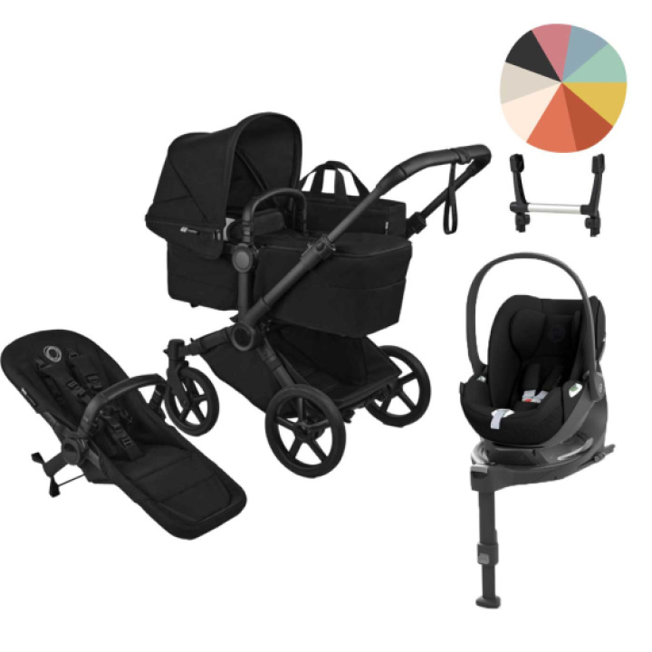 Bugaboo Donkey 6 Inkl. Cybex Cloud T og Base i gruppen Barnevogner / Varemerker / Bugaboo / Bugaboo Donkey 6 hos Köpbarnvagn (SET-BGBDNK6CLDTBS)