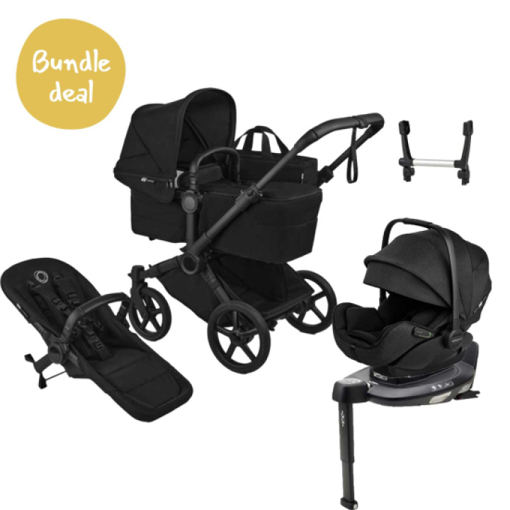 Bugaboo Donkey 6 Inkl. Otter Babybilstol og Base i gruppen Barnevogner / Varemerker / Bugaboo / Bugaboo Donkey 6 hos Köpbarnvagn (SET-BGBDNK6OTRBS)