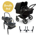 Bugaboo Donkey 5 Twin & Maxi-Cosi Cabriofix + Base
