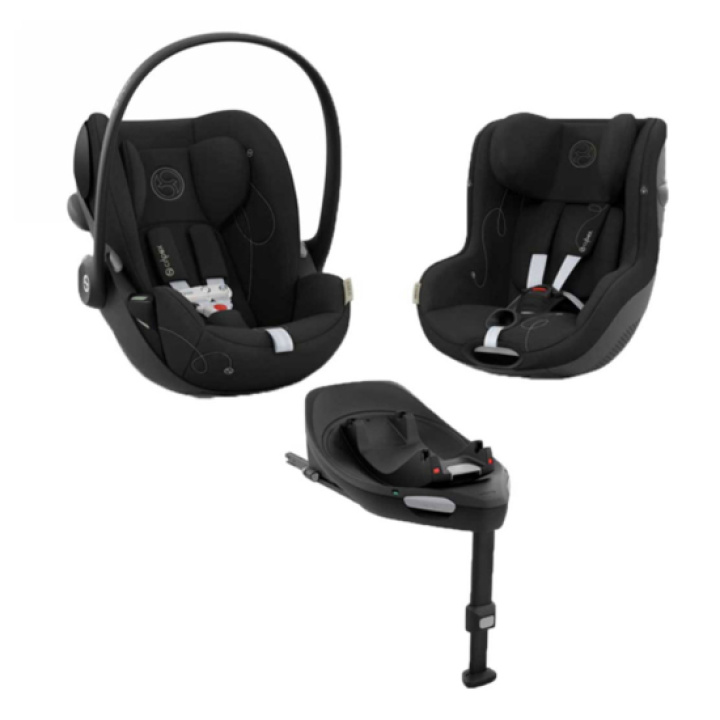 Cybex Paket Cloud G, Sirona G & Base G i gruppen Bilstoler / Varemerke / Cybex Bilstoler hos Köpbarnvagn (SET-CLDBasSrna)