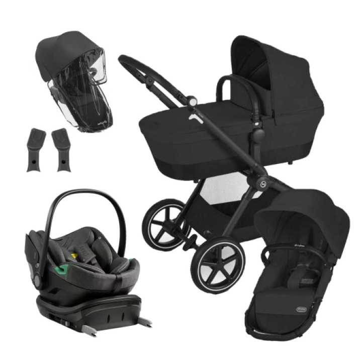 Cybex Eos Lux Duovogn Inkl. Axkid GoKid & Base i gruppen Barnevogner / Barnevognpakker / Cybex barnevognpakker hos Köpbarnvagn (SET-CYBEOSGKB)