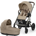 Cybex Balios S Lux Duo + Bærelift og Bæresele