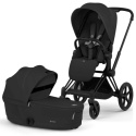 Cybex Priam Gen 5 inkl. Cloud T Babybilstol & Laya Bæresele