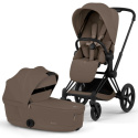 Cybex Priam Gen 5 inkl. Cloud T Babybilstol & Laya Bæresele