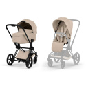 Cybex Priam Matt Black Chassis inkl. Laya Bæresele