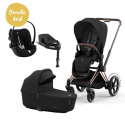 Cybex e-Priam Inkl. Cloud G Babybilstol og Base