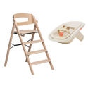 KAOS Klapp Barnestol Eik inkl. babysete