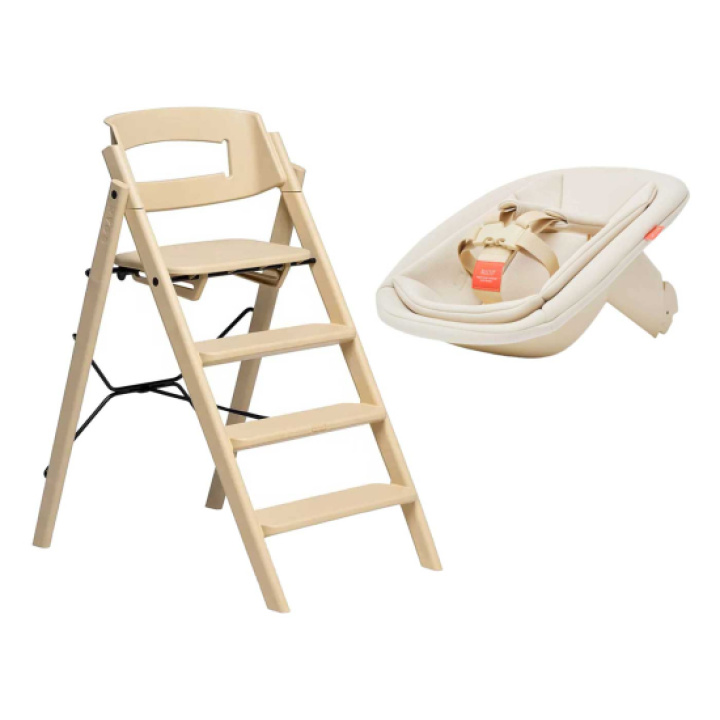 KAOS Klapp Barnestol Resirkulert plast inkl. Babysete i gruppen Spise & Mate / Matstoler & puter / KAOS Klapp hos Köpbarnvagn (SET-KAOSPLSTPKT1)