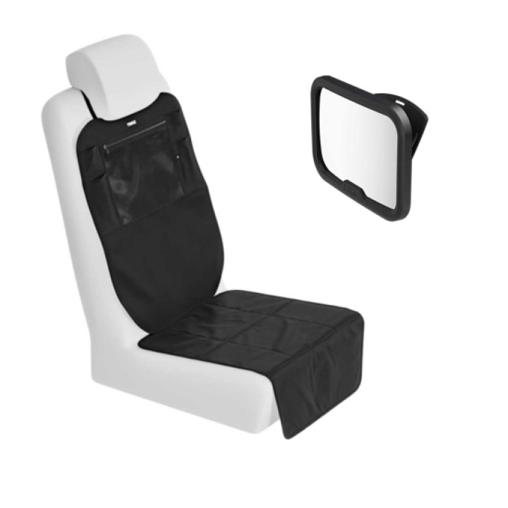 Thule tilbehørspakke sparketrekk og speil i gruppen Bilstoler / Tilbehør / Sparketrekk og setebeskyttere hos Köpbarnvagn (SET-THSPSKDSPG)