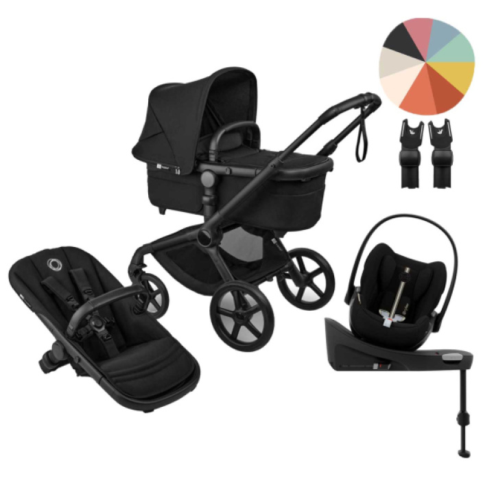 Bugaboo Fox 5 Renew + Cybex Cloud G3 PLUS og Base i gruppen Barnevogner / Barnevognpakker / Bugaboo hos Köpbarnvagn (SET-bgbfxrncldgbas)