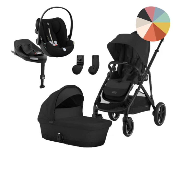 Cybex Gazelle S Duovogn Inkl. Cloud G & Base i gruppen Barnevogner / Barnevognpakker / Cybex barnevognpakker hos Köpbarnvagn (SET-gzlcldgbas)
