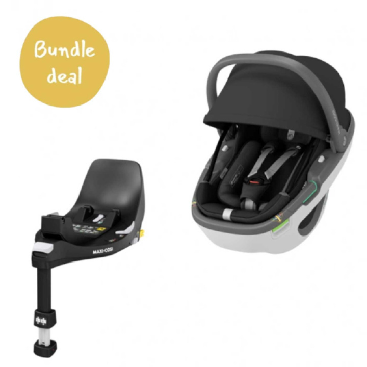 MAXI-COSI CORAL 360 & Familyfix360 i gruppen Bilstoler / Bilsete for hvert steg / Babybilstoler hos Köpbarnvagn (SET-mcff360)
