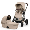 Cybex Talos S Lux Fold-Cot inkl. Cloud G3 PLUS og Base