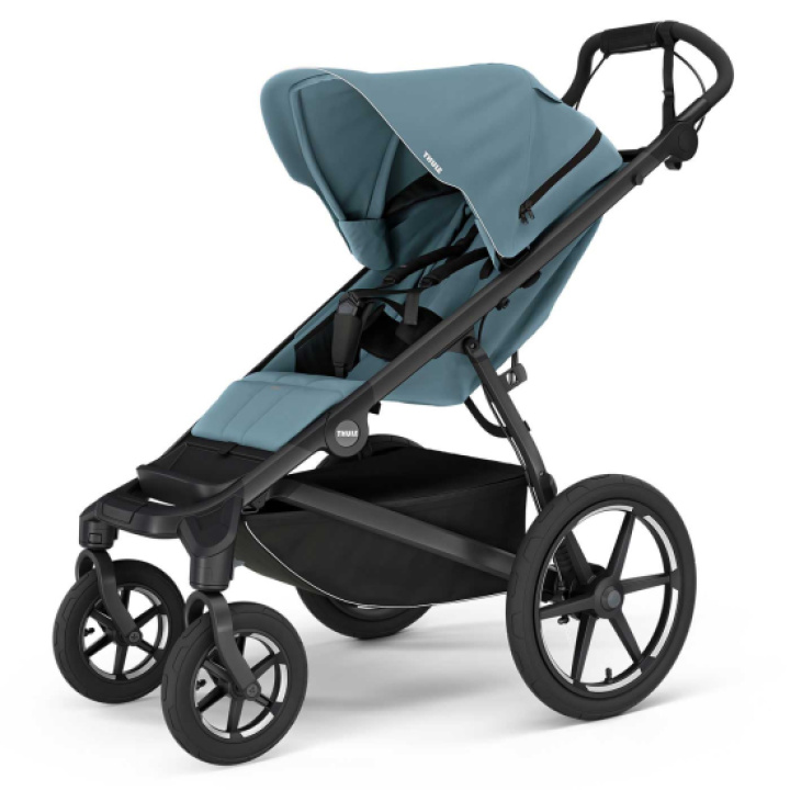 Thule Urban Glide 4-wheel Mid Blue i gruppen Barnevogner / Varemerker / Thule / Urban Glide hos Köpbarnvagn (THUL10101984)