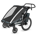Thule Chariot Cross 2 Sykkelvogn Double Dark Slate