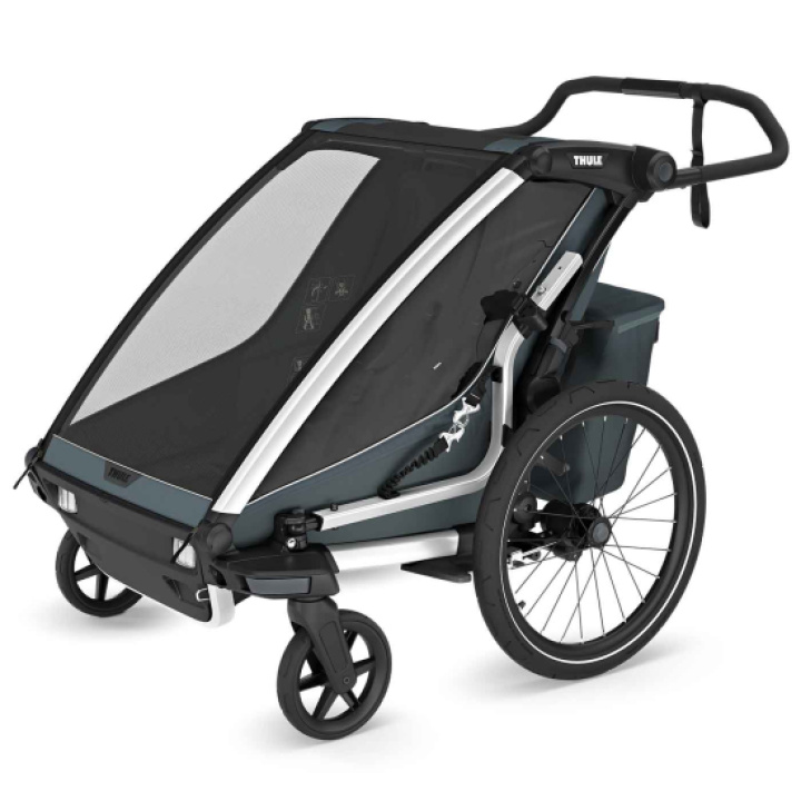 Thule Chariot Cross 2 Sykkelvogn Double Dark Slate