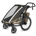 Thule Chariot Cross 2 Sykkelvogn Single Khaki