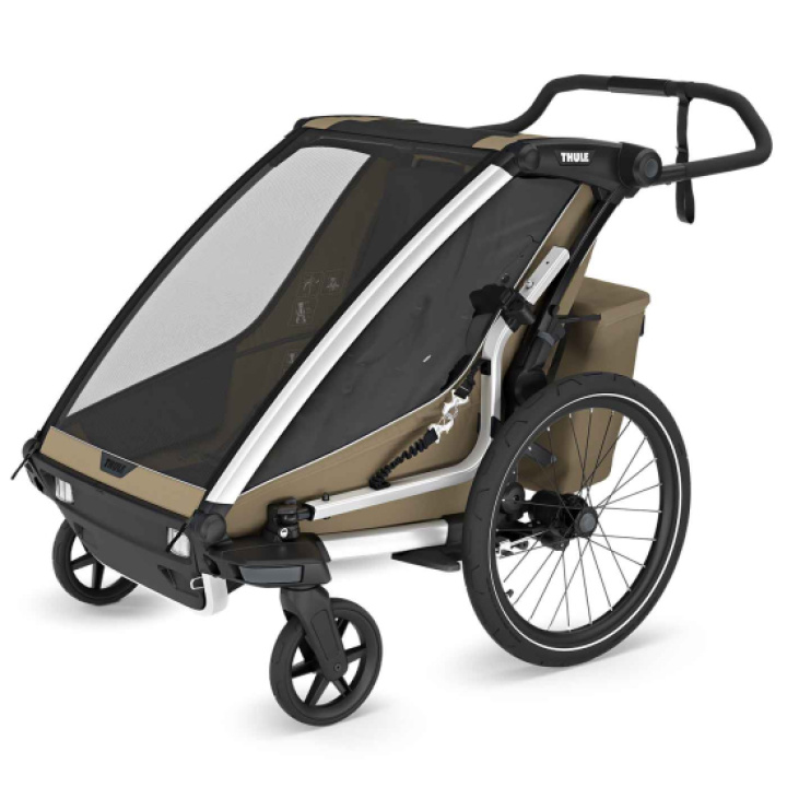 Thule Chariot Cross 2 Sykkelvogn Double Kahki